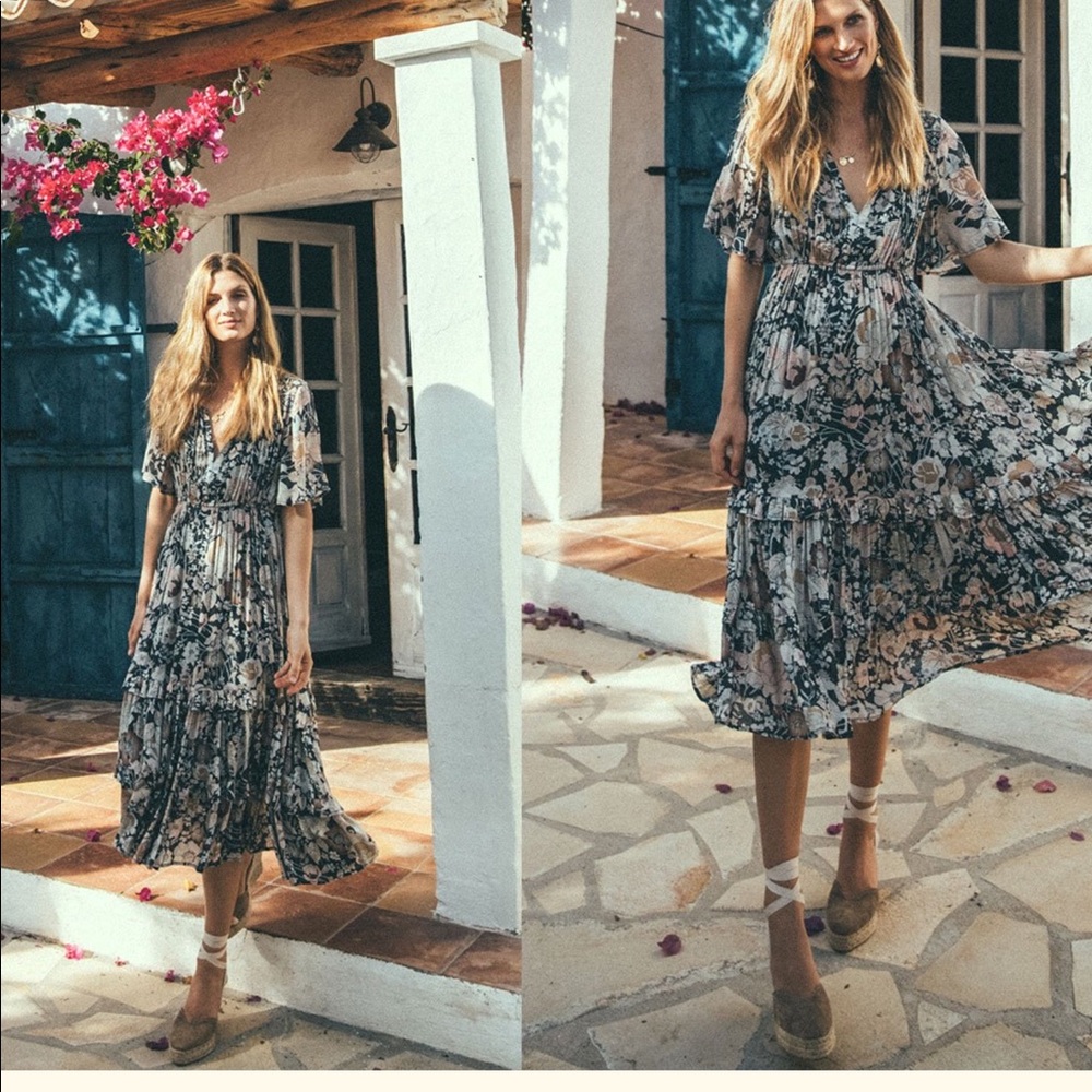 Spell Amethyst Gown in night fall size XL